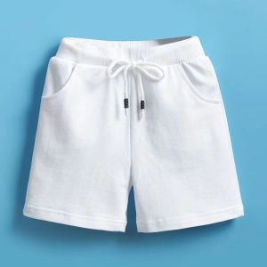 Quần Short Thể Thao Cotton Nguyên Chất Cho Bé Trai Mùa Hè Quần Thể Thao Thường Ngày Năm Điểm Quần Áo Trẻ Em