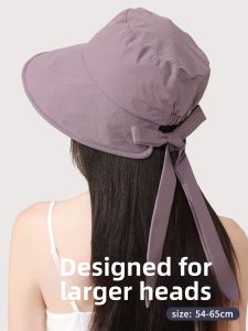 BILLI ZILLY | Outdoor Quick Dry Lightweight Summer Fishing Cap Womens Band Tie Hat Long Front Short Back Sun Protection Large Size Face Slimming Hat