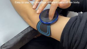 Multifunctional Pulse Massage Patch EMS Electrotherapy Mini Massage Pad Shoulder Neck Cervical Massager