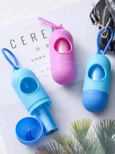 Plastik Poop Anjing / Plastik Poop Kucing / Plastik Eek / paket poop bag dispenser gantungan tempat kantong sampah wadah gantungan poo A17