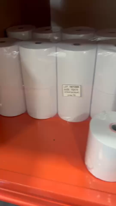 กระดาษปอนด์ กระดาษปอนด์ใบเสร็จ 75x75 มม. 20 ม้วน