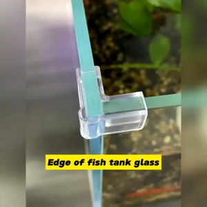 4pcs 6mm Anti-collision Angle Cover Silicone Right Angle Fish Tank Aquarium Glass Protector