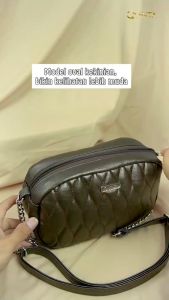 Tas Kapsul Oval Quinta Aashi: Tas Sling Bag Ukuran 24x14x8 cm