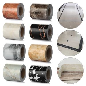 5เมตรกาวในตัวเบสบอร์ด/เส้นขอบรอบเอวสติ๊กเกอร์ติดผนังกระเบื้องชนบท/สติกเกอร์ผนังด้านข้างบัวเชิงผนัง PVC/วอลล์เปเปอร์ที่ทันสมัยเส้นขอบการตกแต่งบ้าน