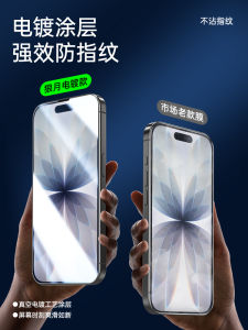 High Definition Blue Light Tempered Glass Film for Apple 17 Full Screen Coverage Anti-Fingerprint Shockproof iPhone 17 pro Max Protection