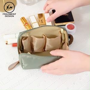 F&D Portable Cosmetic Bag Toiletries Waterproof  Travel Organizer Popular Nylon Cosmetic Zipper Washing Bag Pencil Case storage Make up Bag Pouch