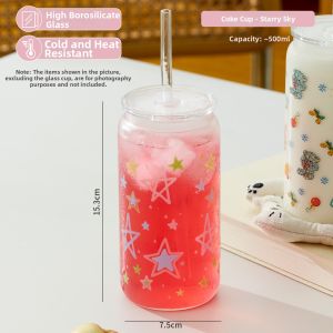 SIYUE | Aesthetic Heat-Resistant Glass Drinking Cup