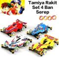 MAINAN ANAK MOBIL TAMIYA TAMIA MINI 4WD BONUS 4 BAN RODA BUSA LU1
MAINAN MOBIL BALAP. 