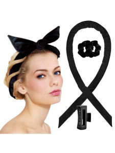 No-Heat Sleeping Wave Curls Hair Styling Tool Lazy Girl Big Loose Curls No Ironing Needed Bedhead Hair Wand Sleep Set