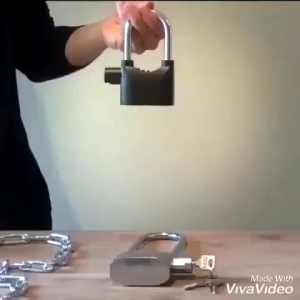 [ YM ACC ] Gembok Alarm Suara Anti Maling / Pencuri Ring Panjang Pengaman Motor