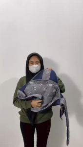 Gendongan samping kura-kura kombinasi DG040