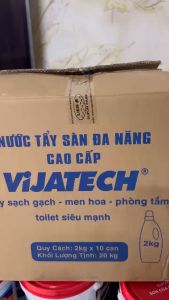 [Hộp 2kg] Nước Tẩy Sàn Đa Năng VJ Tech SuPon (Hàng Chính Hãng)