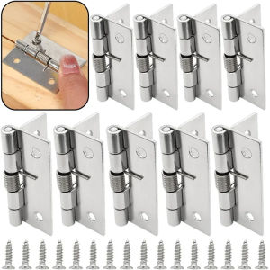 2/1 bộ Bản lề cửa chéo bản lề tự động đóng cửa tủ cửa tủ chén bản lề cửa cho cửa sổ gấp với mùa xuân đồ ngũ kim đồ nội thất