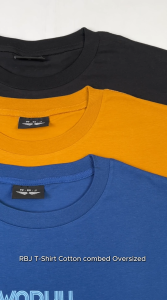 RBJ T-Shirt Cotton Combed Oversized Pria 2079250131