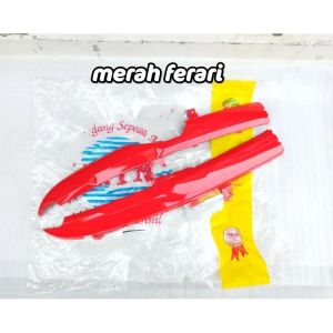 cover under side dek samping bawah set kanan kiri honda scoopy fi k16 tahun 2013-2016 hitam putih biru cream maroon ferari