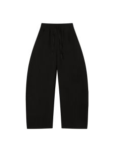 THROUS | Quần Rộng Chân Dây Đai Lười Pha Cỏ Mềm