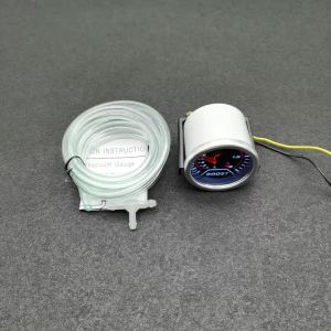 RYSJM | 12V Boost Gauge Water Temp 2" 52mm LCD Display Turbo RPM Tachometer Oil pressure gauge with sensor -1-2.0-3.0 bar Racing Meter