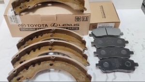 Brake Pad & Brake Shoe Rush Terios: Kampas Rem Set Depan Belakang