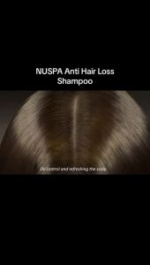NUSPA Women Men Anti-Hair Loss Shampoo Hair Growth Serum Organic Scalp Cleansing Anti Loss Hair Shampoo 500ml