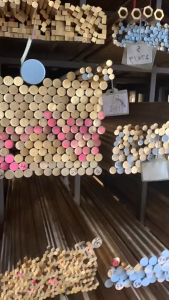 ทองแดงแท่งกลม ทองแดงเพลากลม 99.99% เกรด C1100 กลม ขนาด 5 มิล 8 มิล และ 10 มิล ความยาว 50 ซม.