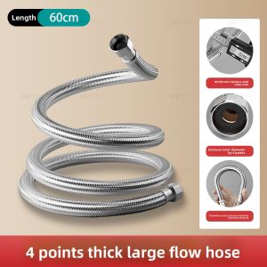 WONREFACT | Stainless Steel Braided Hose for Hot and Cold Water Supply 304