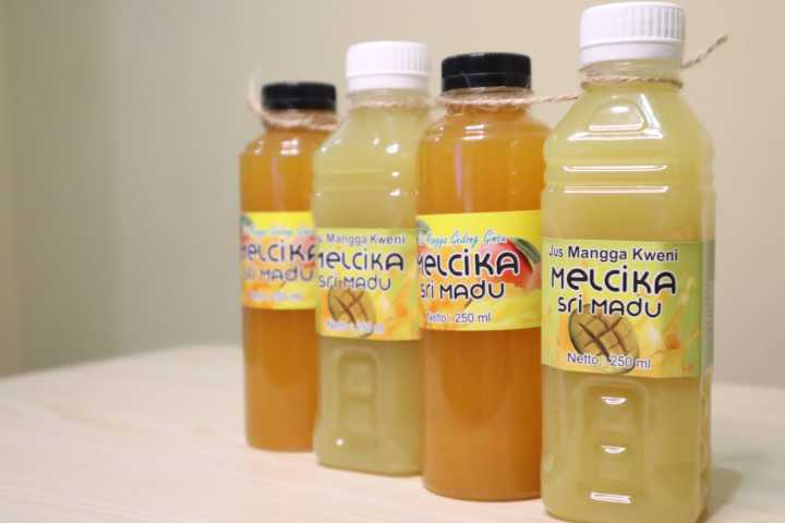 jus buah mangga segar asli