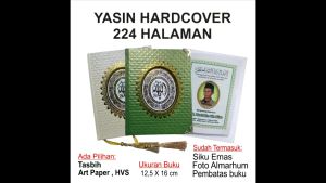 YASIN HARDCOVER | 224 Halaman | Tahlil | Paket 10 Buku