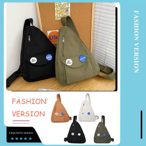 Mojoyce Túi vải đeo chéo dung tích lớn lưu trữ túi đeo thắt lưng giản dị đa chức năng thời trang tiện dụng với pin đáng yêu cho kỳ nghỉ cuối tuần