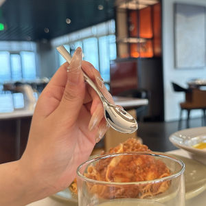 ช้อนคน Beautiful Boss Ladys Personal Use 316 ช้อนคนกาแฟสแตนเลสช้อนขนมหวาน สไตล์เกาหลี