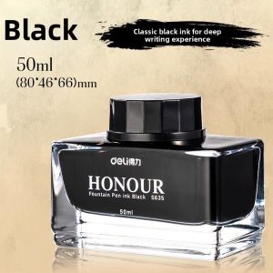 deli | Student Use Fountain Pen EF Nib Replaceable Ink Cartridge Stylish
