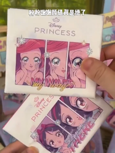 Tisu 迪士尼公主印花抽纸 Princess Tissue Paper 抽取式纸巾餐巾纸学生便携小包装卫生纸图案纸 Cute Cartoon Portable Facial Pocket Girls