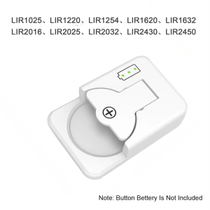 KEBIDU | Universal Button Battery Charger For LIR2032 LIR2430 LIR2450 LIR2025 LIR2016 LIR1632 LIR1025 4.2VPortable Type C Charger Battery
