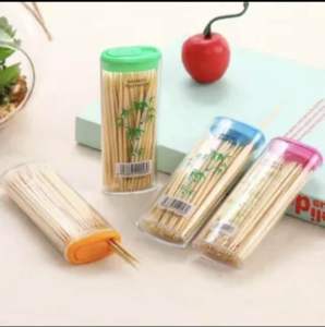 ✳️Ready Stock✳️ Disposable hygiene lighter shape bamboo toothpicks / tooth / toothpick打火机造型竹制牙签