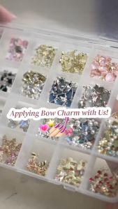 BCL Charm isi 10Pcs Nail ACC 4D Angel Cupid Charm Hiasan Kuku Manicure
