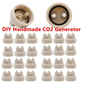 Aquarium CO2 System DIY Air Diffuser Tube Valve Gauge Bottle Cap Tool for Fish Tank Live Plant Care