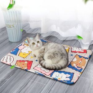 Pet Bed Mat  Breathable Non-slip Cushion for Dogs Washable Soft Dog Sleeping Bed Mat