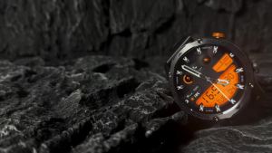 LIGE | LIGE AMOLED Smart Watch Men 1000mah Large Battery Steel Bracelet with Flashlight Sport IP68 Waterproof Bluetooth Call Smartwatch