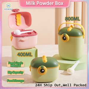 Baby Milk Powder Box Large Capacity Food Storage Box Food Grade Material Portable Container