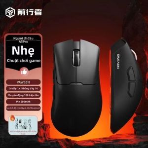 EWEADN |Chuột chơi game không dây Bluetooth Forerunner A5 với thiết kế nhẹ phù hợp với tay trung bình đến lớn pin dung lượng lớn tốc độ phản hồi kép 1K.