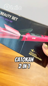 ( BEST SELLER ) CATOK RAMBUT CATOK NOVA -PERALATAN STYLING RAMBUT NOVA CATOK 2IN1 NHC 1818 CATOK PELURUS DAN PENGERITING PERAWATAN RAMBUT