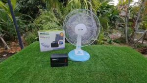 ชุดนอนนา 12v แคมป์ปิ้ง พลังงานแสงอาทิตย์ Battery12V 5000mA