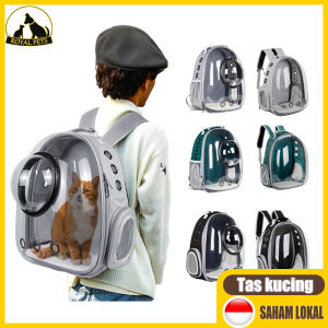 Tas kucing Astronot Tas Gendong Kucing Tas Kucing Ransel Hewan Transparan Tas Hewan Peliharaan Tahan Air Yang Nyaman