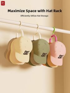 Rotating Ring Hat and Scarf Hanger