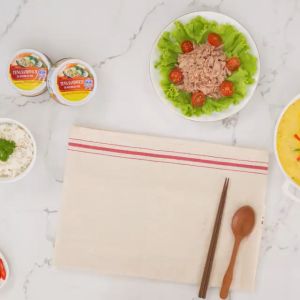 Lốc 5 Hộp Cá Ngừ Xắt Lát Ngâm Dầu Đậu Nành Seacrown Date 01/2027 Nhập Thái Lon 140g Vị Thơm Bùi