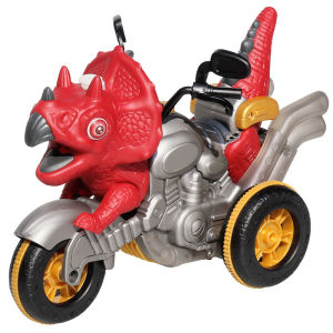 Remote Control Dinosaur Motorcycle Model Stunt RC Car Electric Spray Sound and Light Children Dinosaur Toys for Boys Kids Gifts