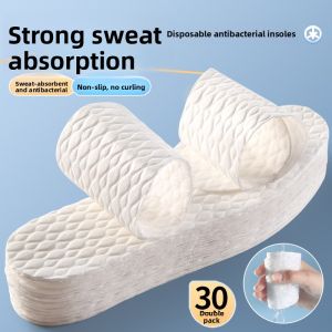 XIANZHAO | Antibacterial Odor-Resistant Absorbent Breathable Thin Womens Disposable Insoles