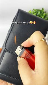 Sarung HP Pinggang Kulit Asli Klip Jepit Rotary Slot Kartu Vertikal Ukuran 6 - 65 Inch