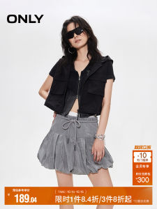 กระโปรงสั้นทรงเอพิมพ์ลายดอกไม้สีพื้นสไตล์บัลเล่ต์ ทรงเข้ารูป ทรงเข้ารูป สำหรับผู้หญิงในช่วงฤดูร้อนปี 2025 กระโปรงสั้นทรงเอเอวสูง