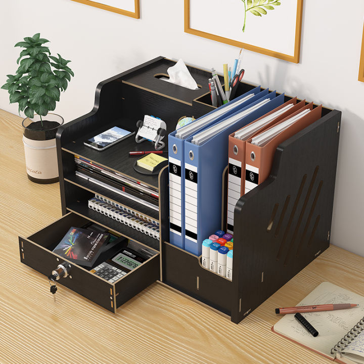 Bookshelf Table Top Desk Storage Box Storage Shelf Small Children