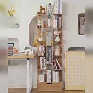 Multi-level Simple Floor Standing Display & Storage Shelf